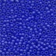 Glass Frosted Seed Beads 60020 Royal Blue