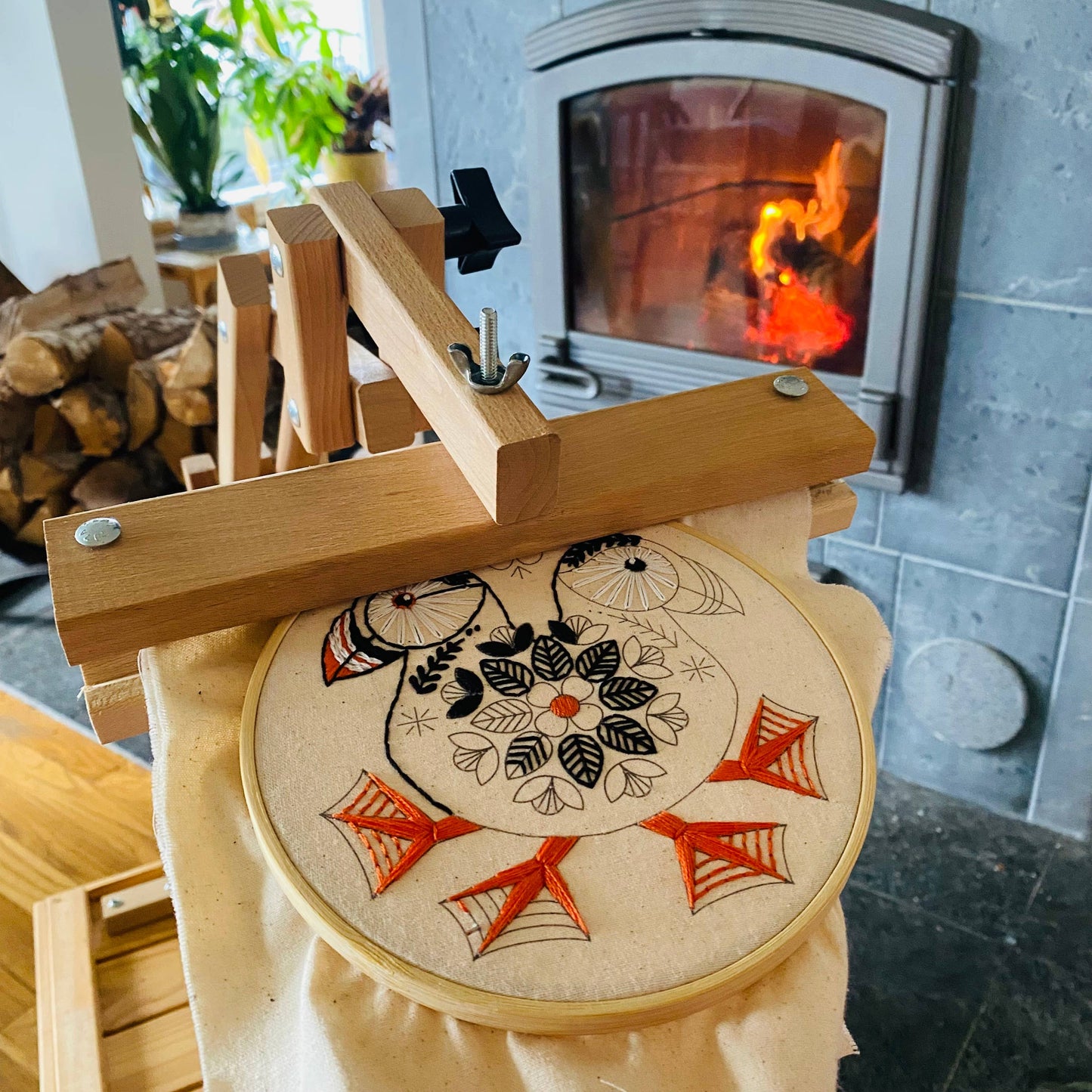 Puffin Embroidery Kit