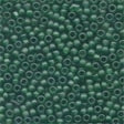 62020 Frosted Glass Beads Creme De Mint