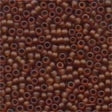 Glass Frosted Seed Beads 62023 Root Beer
