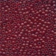 Glass Frosted Seed Beads 62032 Cranberry