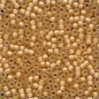 Glass Frosted Seed Beads 62040 Apricot