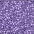Glass Frosted Seed Beads 62047 Lavender