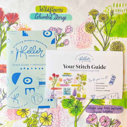 Stash Buster Wildflowers Embroidery Kit