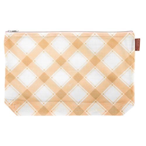 Pumpkin Plaid Project Bag 11" x 16"