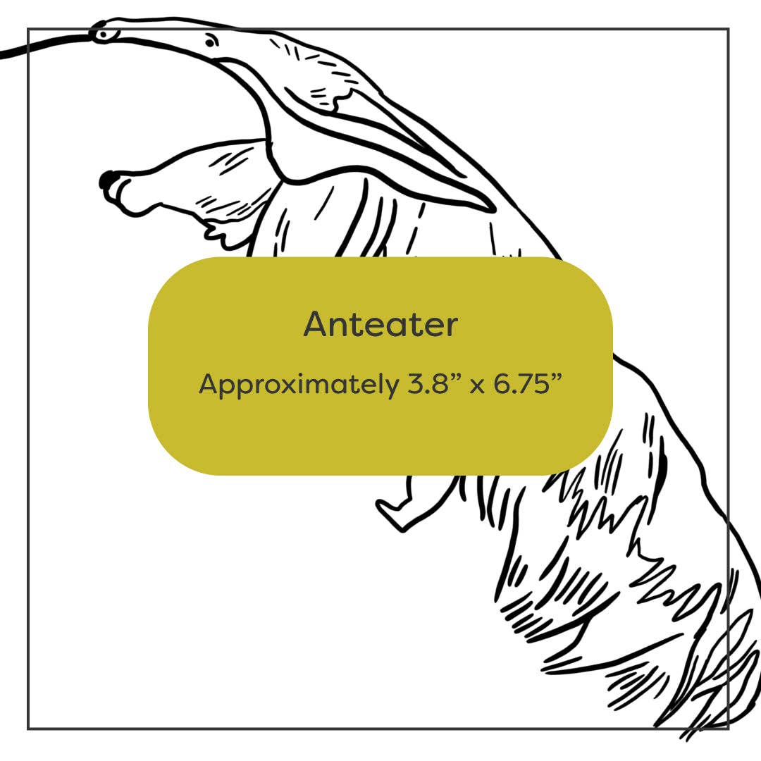 Wild Animal Stick-and-Stitch Pattern Pack #3