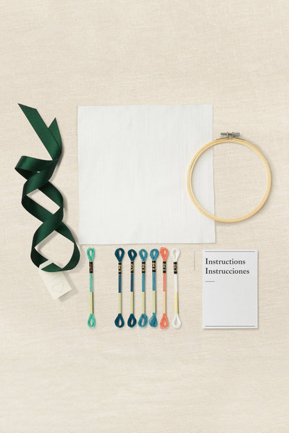 DMC Gift of Stitch Stork Baby Keepsake Embroidery Kit TB180