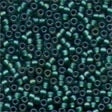 Glass Frosted Seed Beads 65270 Bottle Green