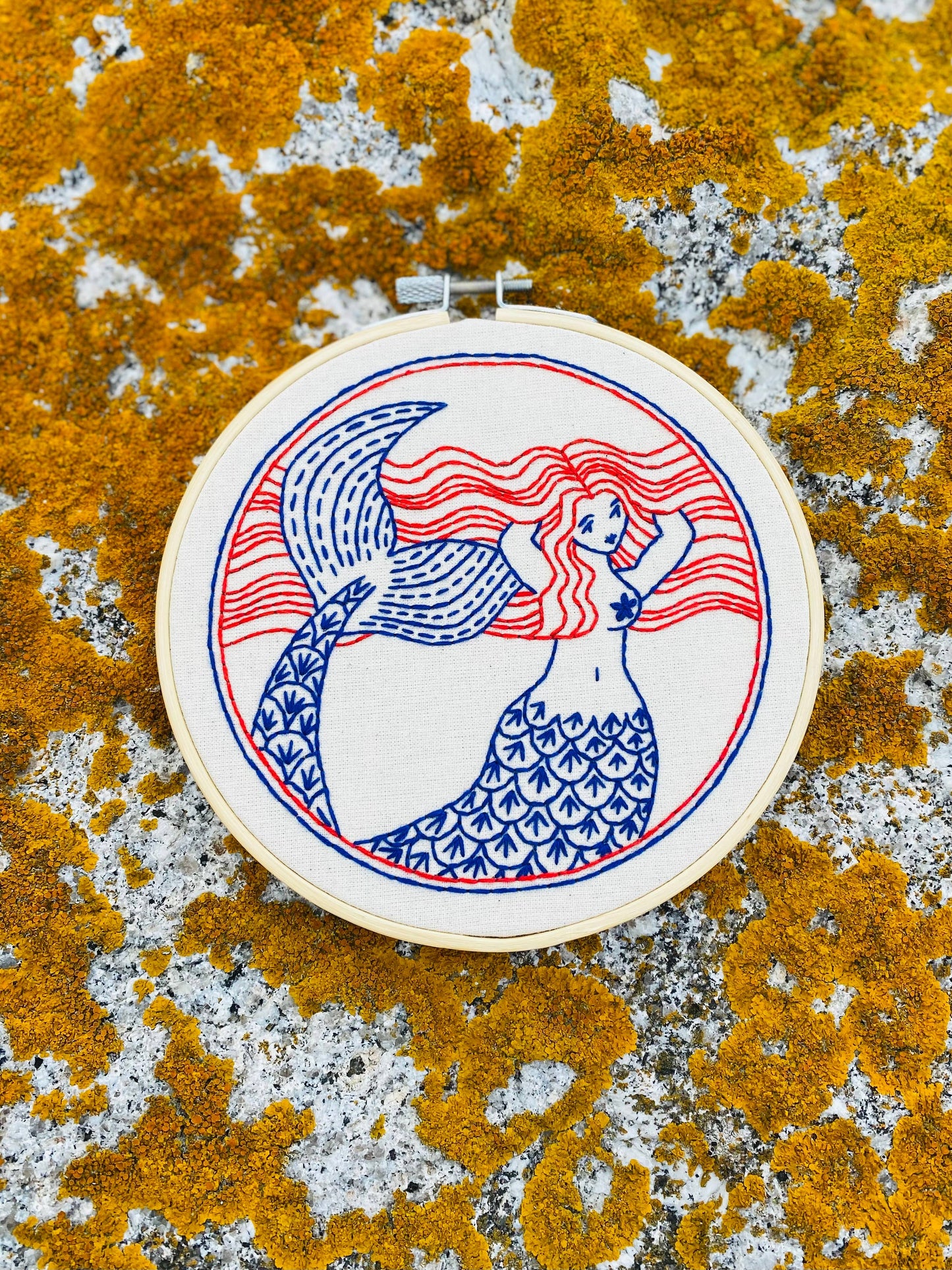 Mermaid Embroidery Kit