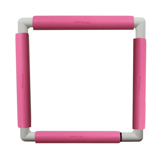 Nurge Embroidery Snap Frame 29cm x 29cm Pink