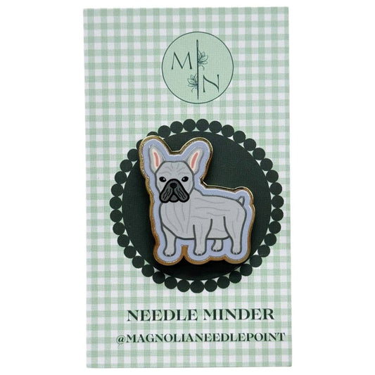 Gray Frenchie Needle Minder
