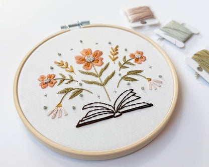 Book Lovers No. 2 Embroidery Kit