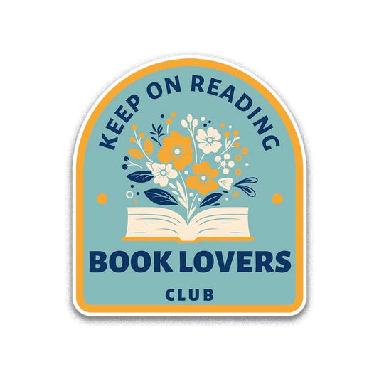 Keep On Reading Sticker