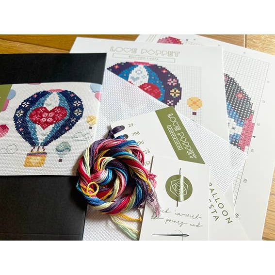 Balloon Fiesta Cross Stitch Kit