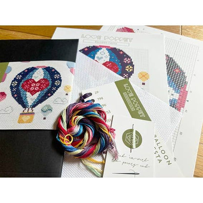 Balloon Fiesta Cross Stitch Kit
