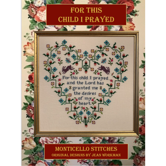 For This Child I Prayed Pattern