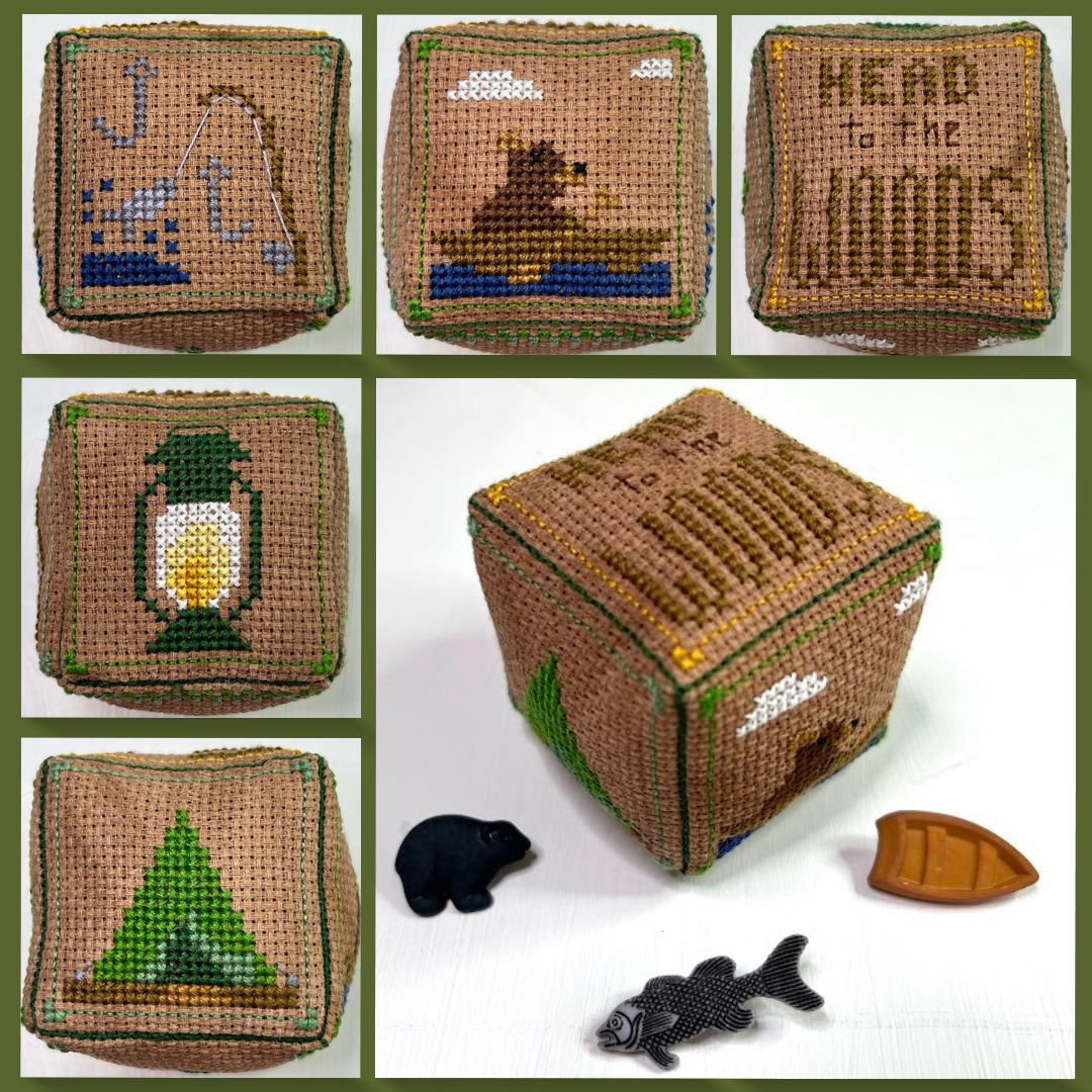 Camping II- Small Cube Series Pattern