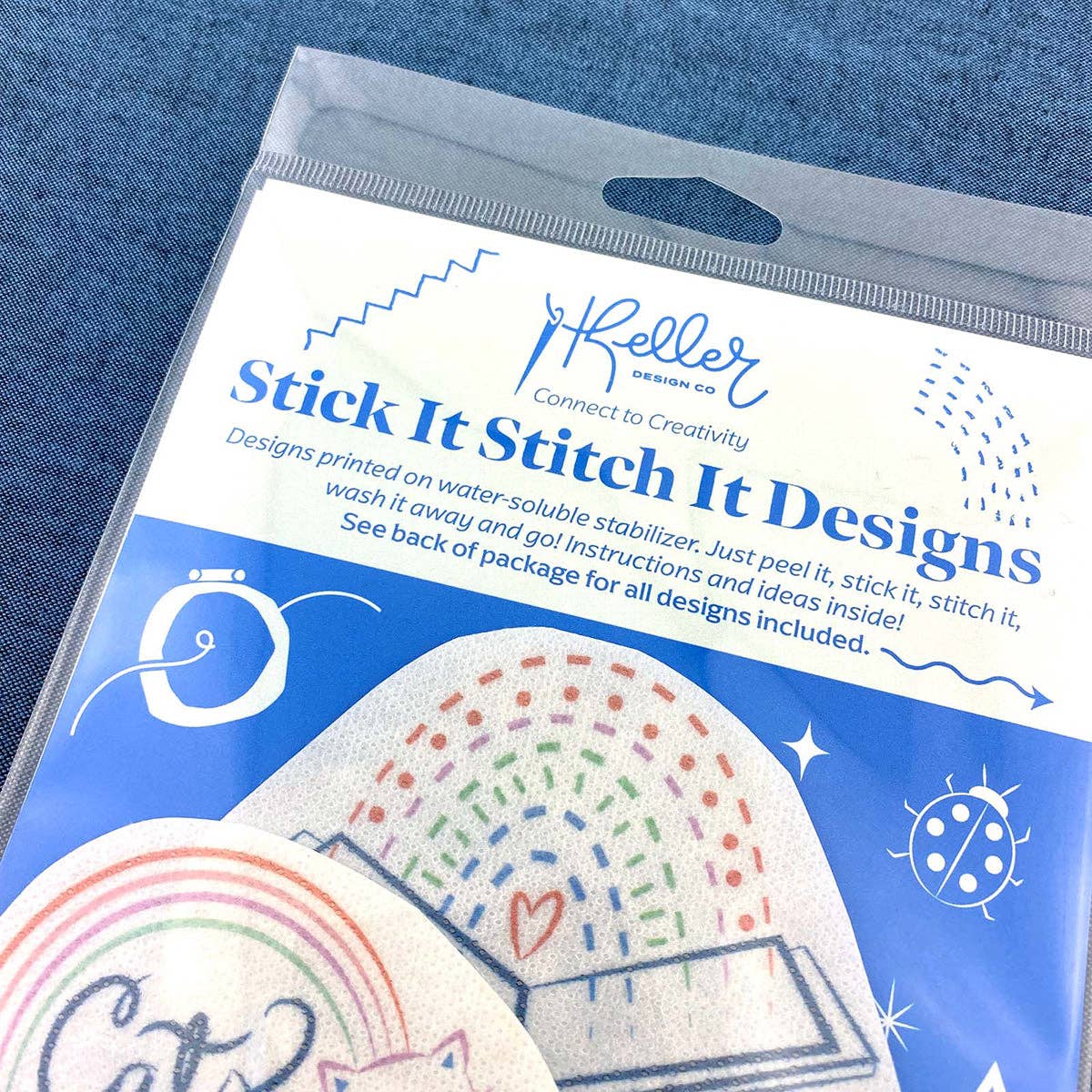 Stick It Stitch It Patterns Cats Books Rainbows
