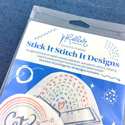 Stick It Stitch It Patterns Cats Books Rainbows