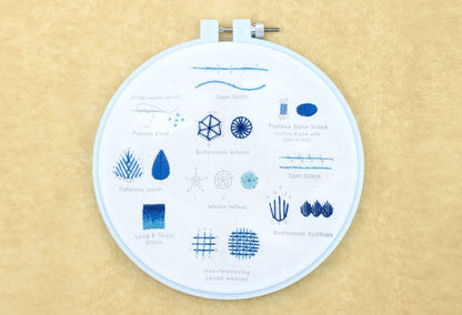Intermediate Embroidery Stitch Sampler