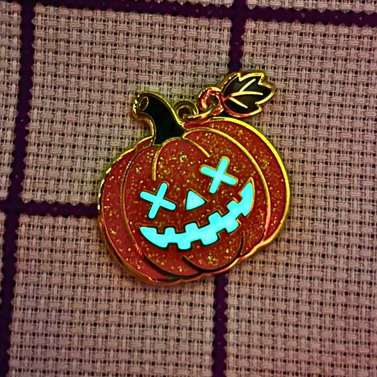 Halloween Pumpkin Needle Minder
