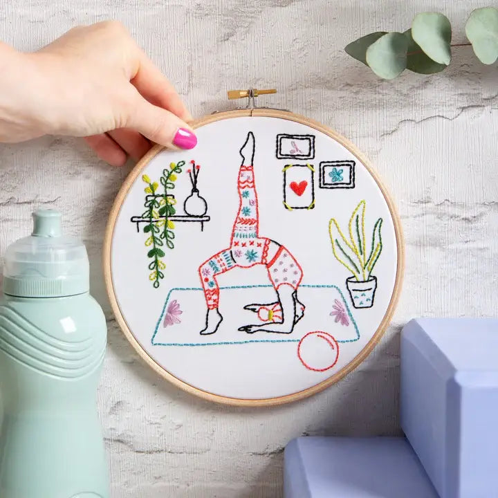 Yoga Embroidery Kit