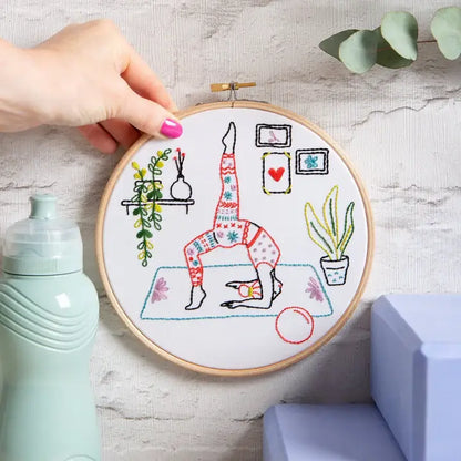 Yoga Embroidery Kit