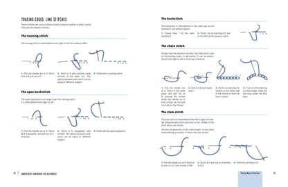 Embroidery Handbook for Beginners: An Illustrated Guide