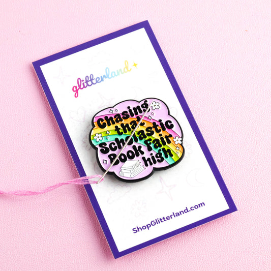 Scholastic Book Fair High Bookish Needle Minder