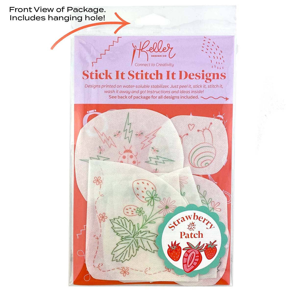 Stick It Stitch It Patterns Strawberry Patch
