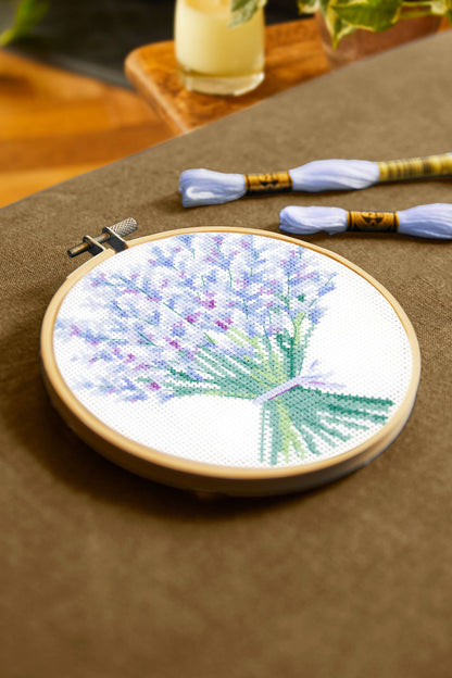 DMC Designer Cross Stitch Kit Lavender BK1979S