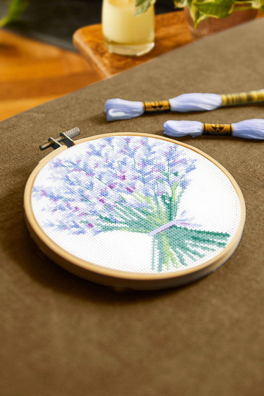 DMC Designer Cross Stitch Kit Lavender BK1979S