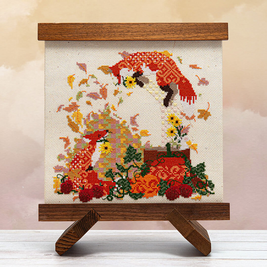 Frolicking Foxes Pattern