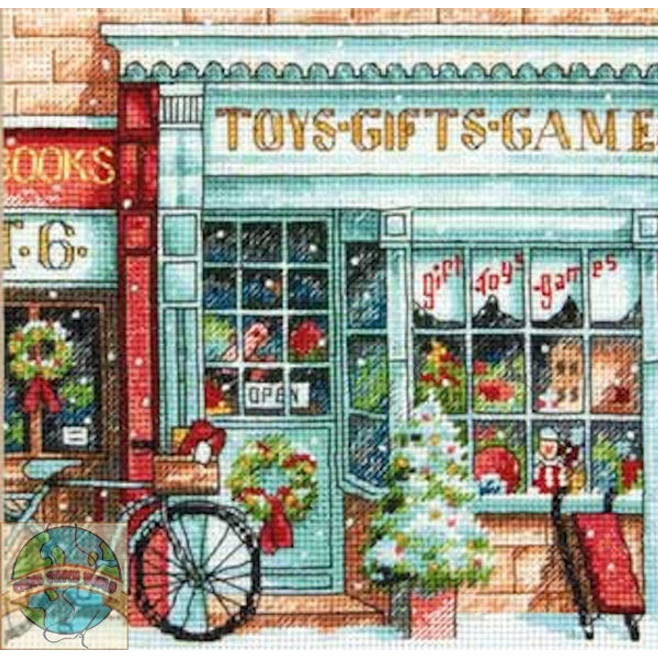 Toy Shoppe Cross Stitch Kit (The Gold Collection)