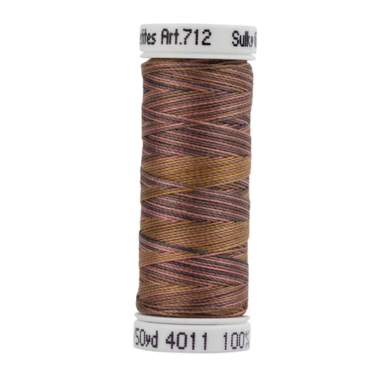 Sulky 12 Wt Cotton Petites Blendables #4011 Milk Chocolate