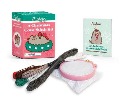 Pusheen Christmas Cross-Stitch Kit