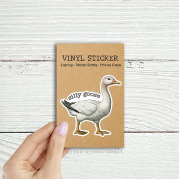 Silly Goose Sticker