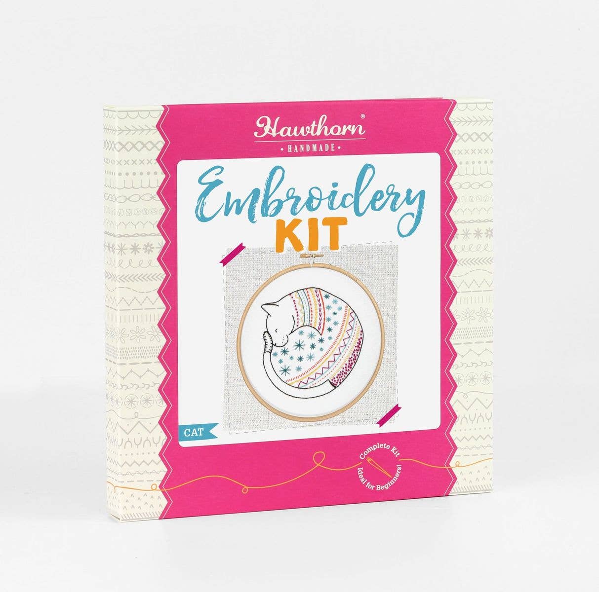Cat Embroidery Kit