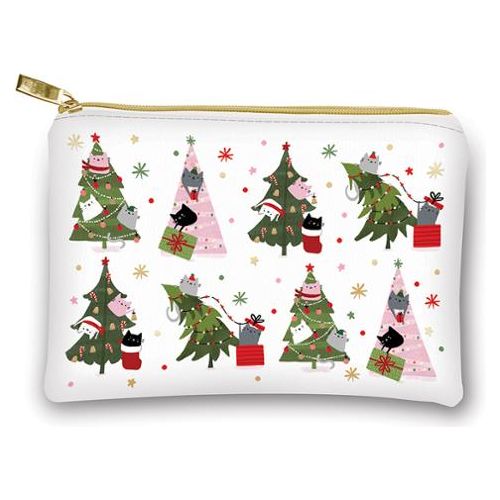 Christmas Cats Glam Bag
