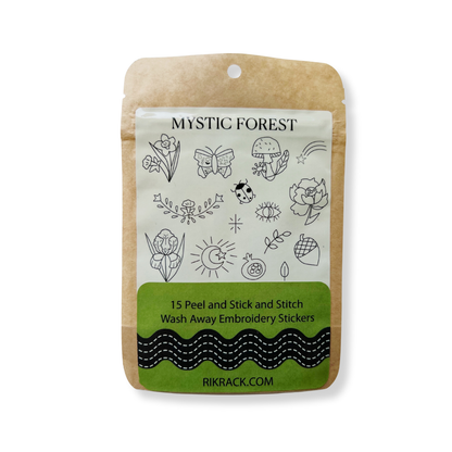 Mystic Forest Stick and Stitch Embroidery Patterns