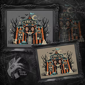 Vintage Halloween Big Top Pattern