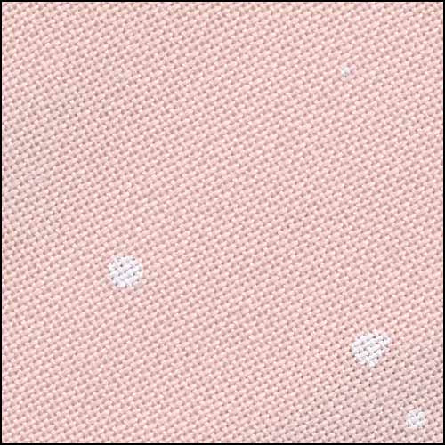 32 ct Powder Pink Splash Splash Lugana #7764