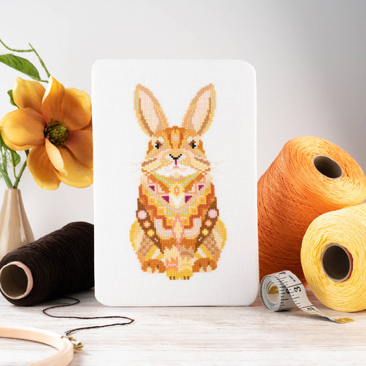 Mandala Rabbit Pattern