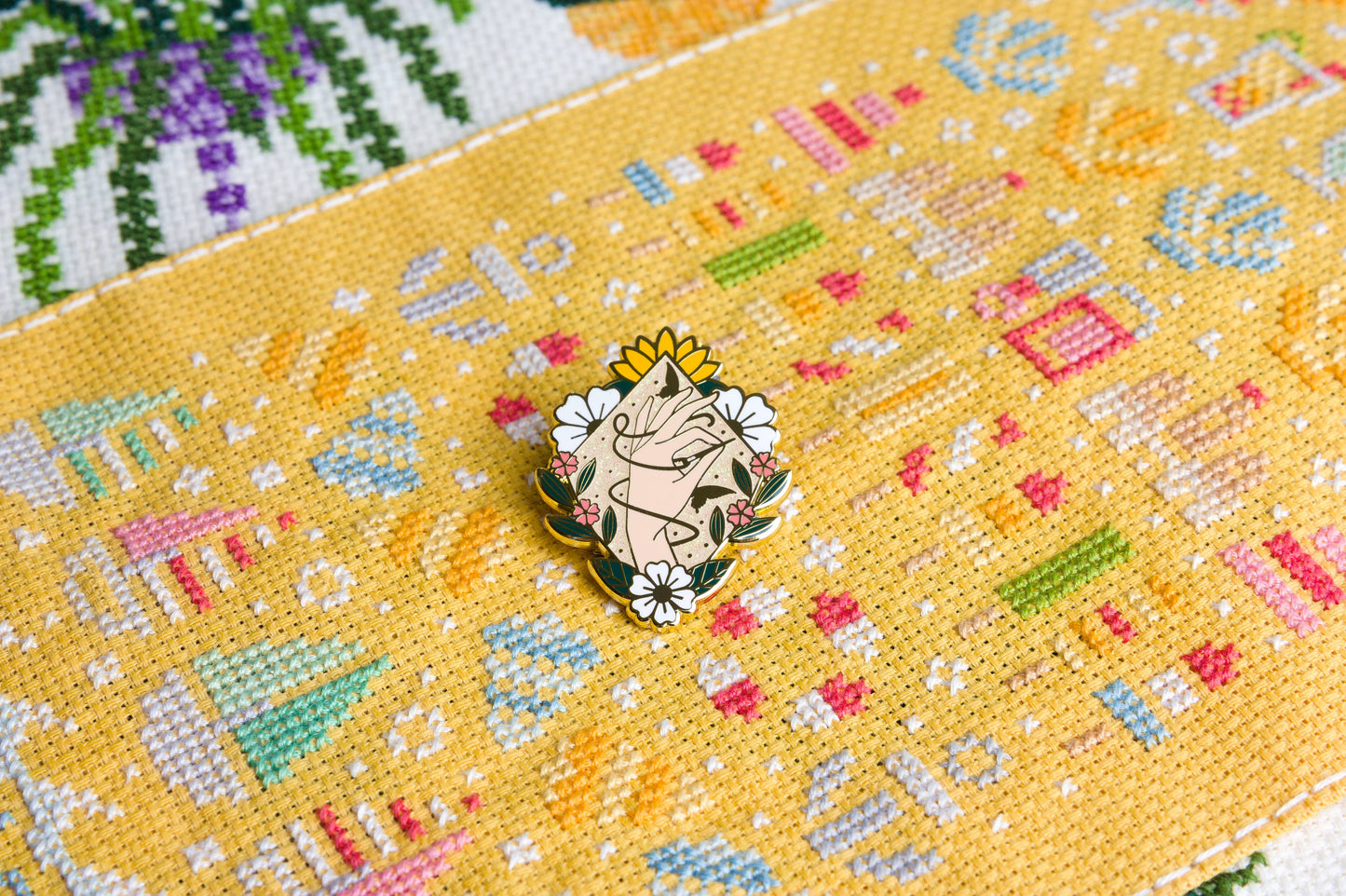 Voorjaarsbloemen Needle Minder
