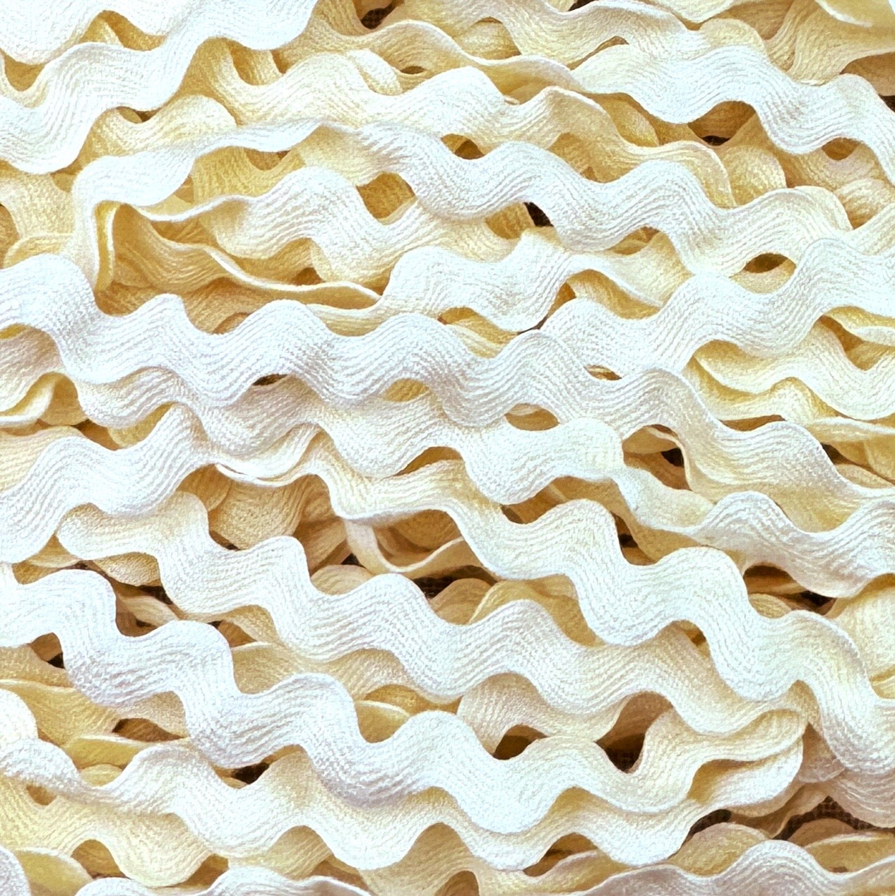 Ric Rac Trim 1/2" Buttermilk