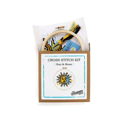 Sun and Moon Cross Stitch Kit