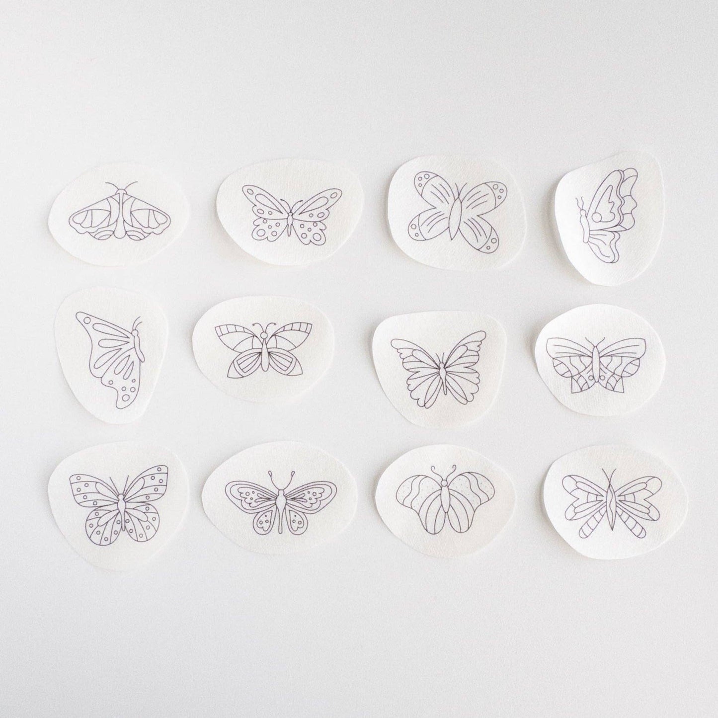 Butterfly Stick and Stitch Embroidery Patterns