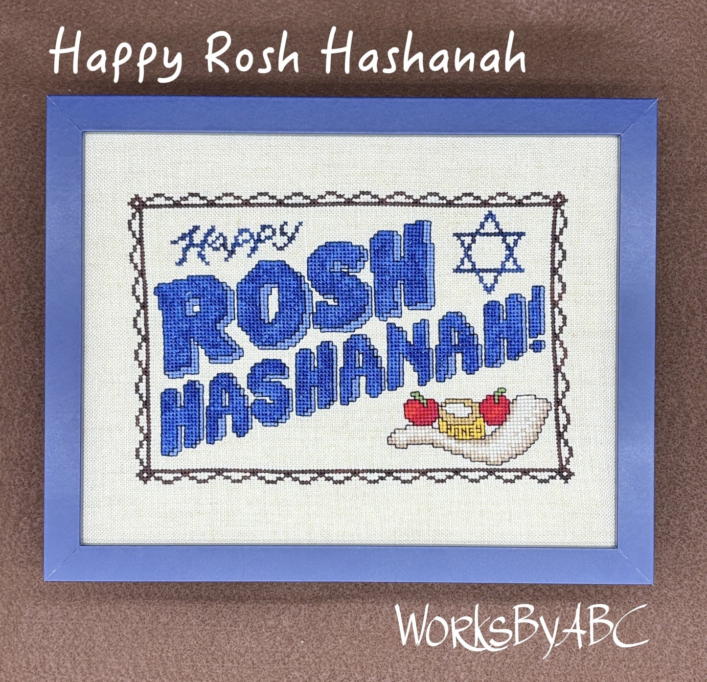 Happy Rosh Hashanah Pattern