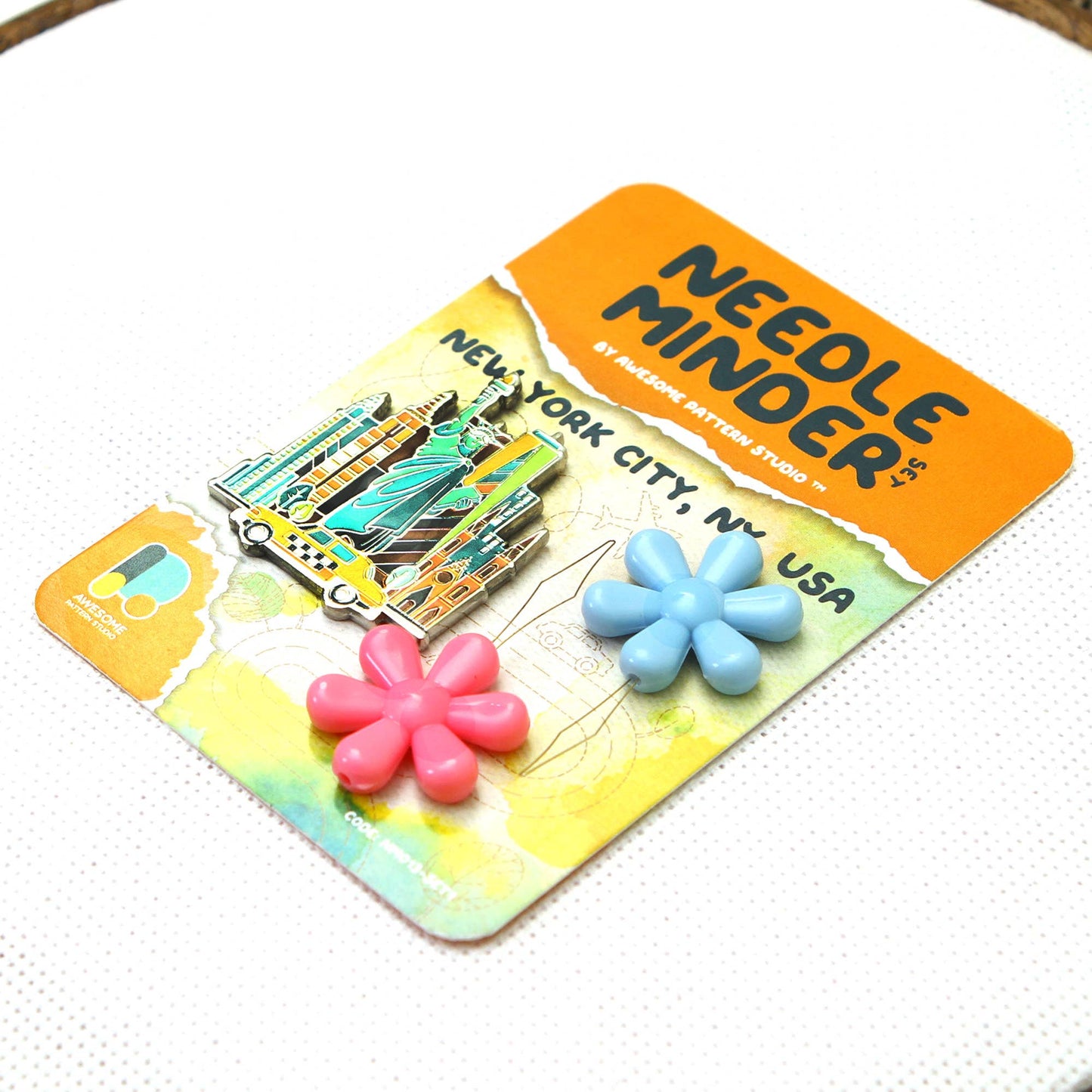 New York - Magnetic Needle Minder Set #1