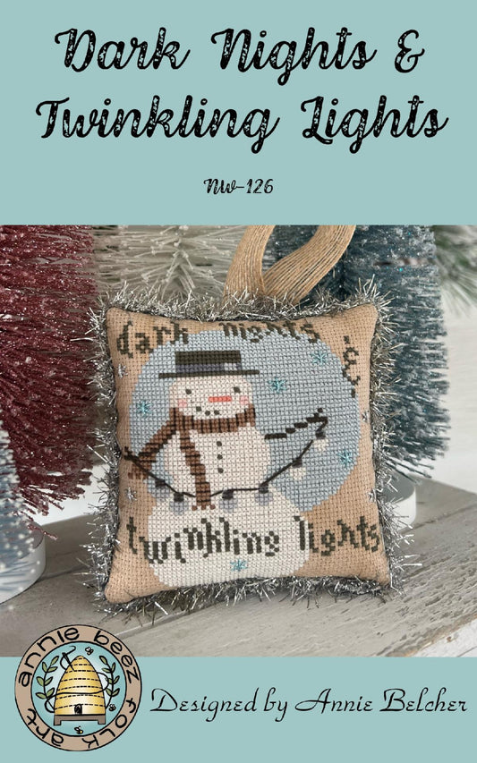 Dark Nights and Twinkling Lights Pattern